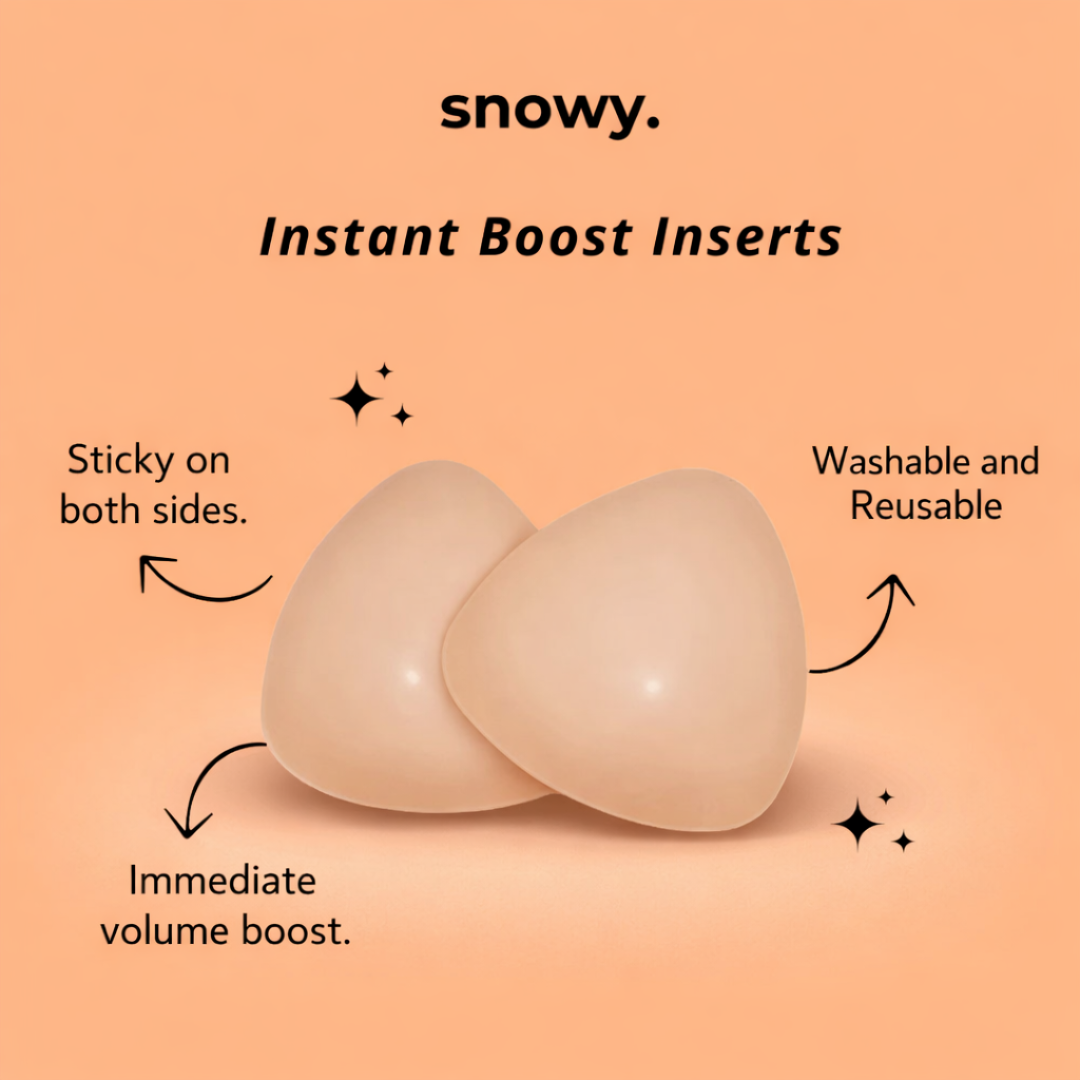 Snowy Sticky Breast Inserts